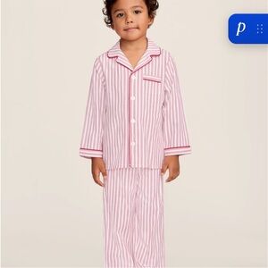 Petite plume striped pj set